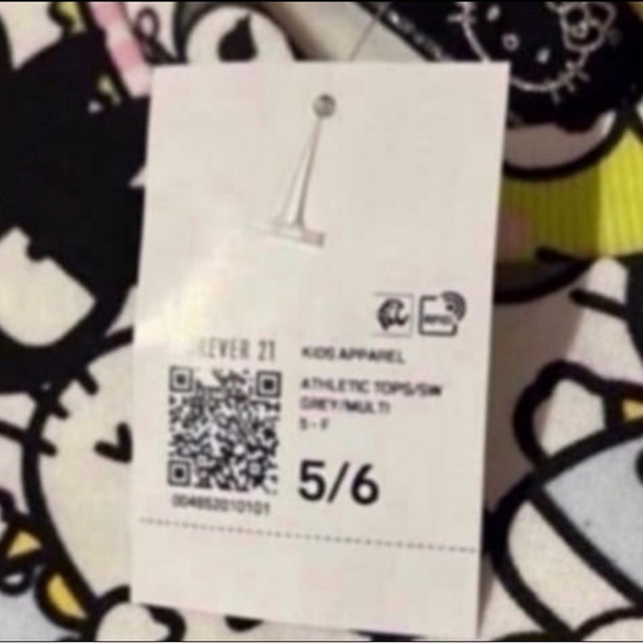 Hello Kitty Kids Graphic Sweatshirt Multicolor - Picture 4 of 6